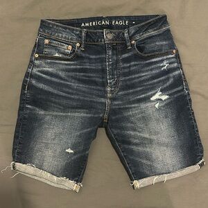 American Eagle Distressed Denim Shorts